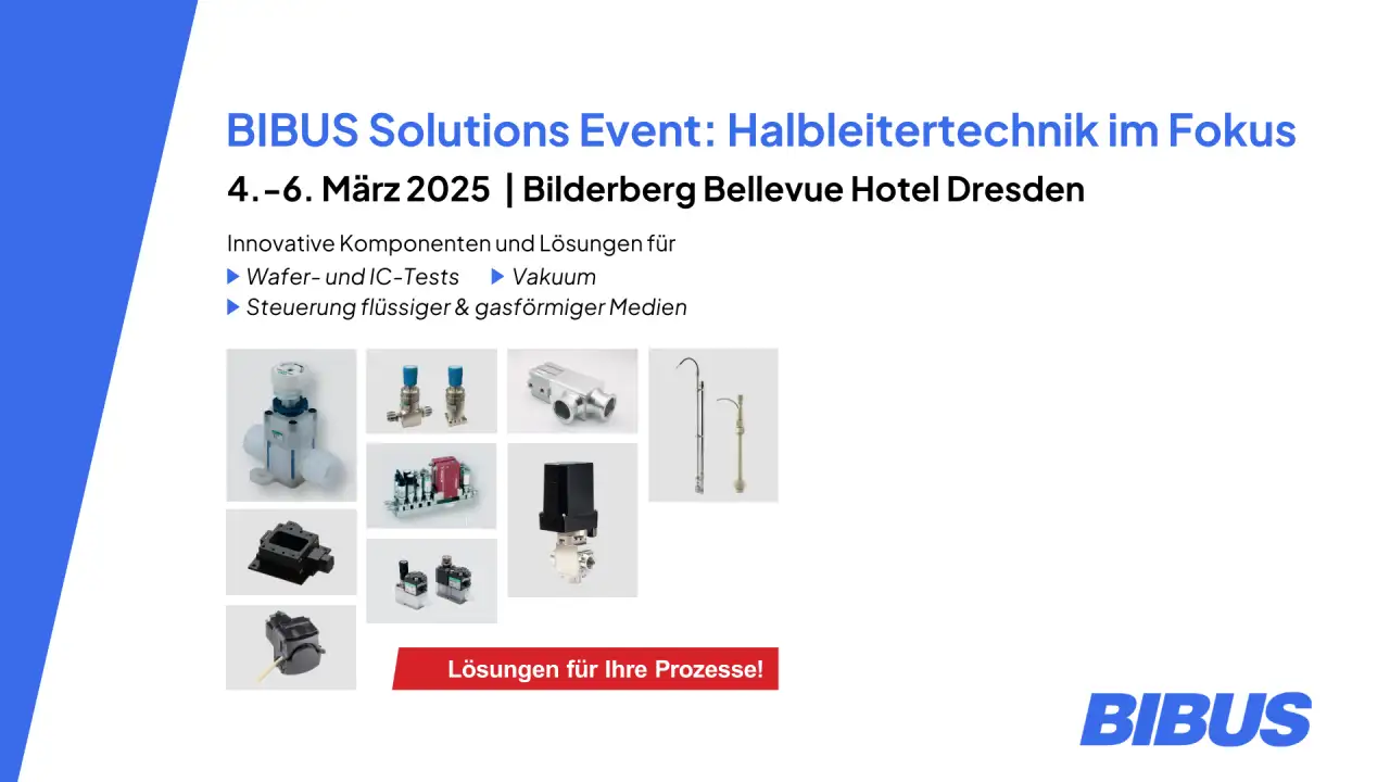 BIBUS Solutions Event: Halbleitertechnik im Fokus - Jetzt anmelden!