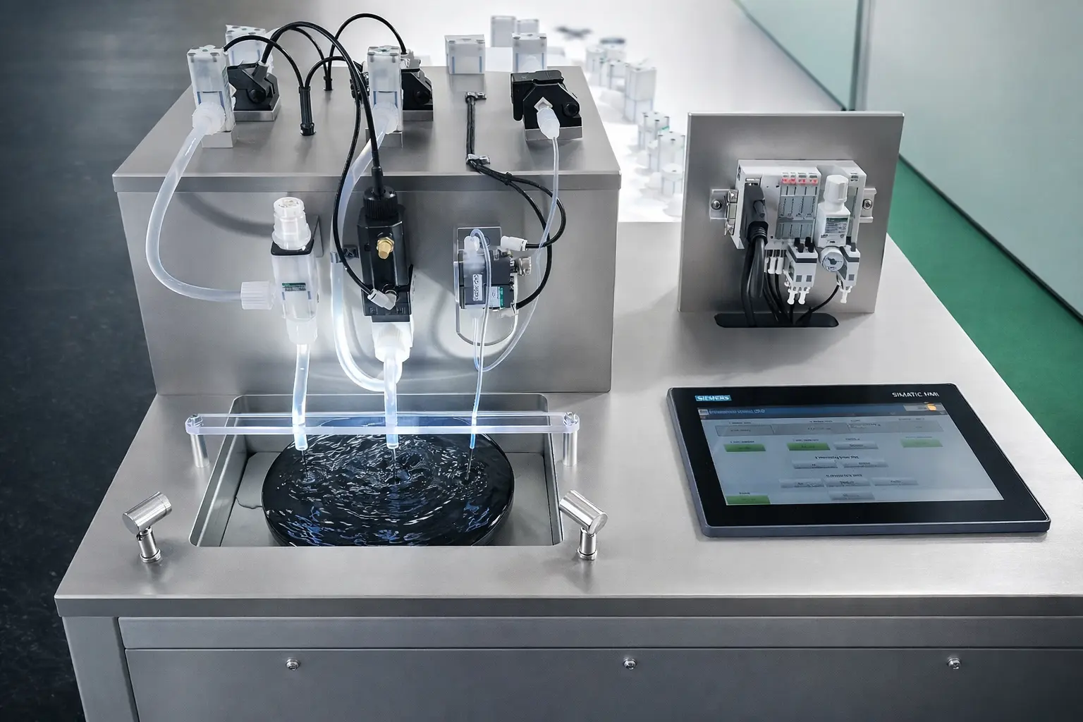 Präzise Chemikalienversorgung in der Halbleiterfertigung