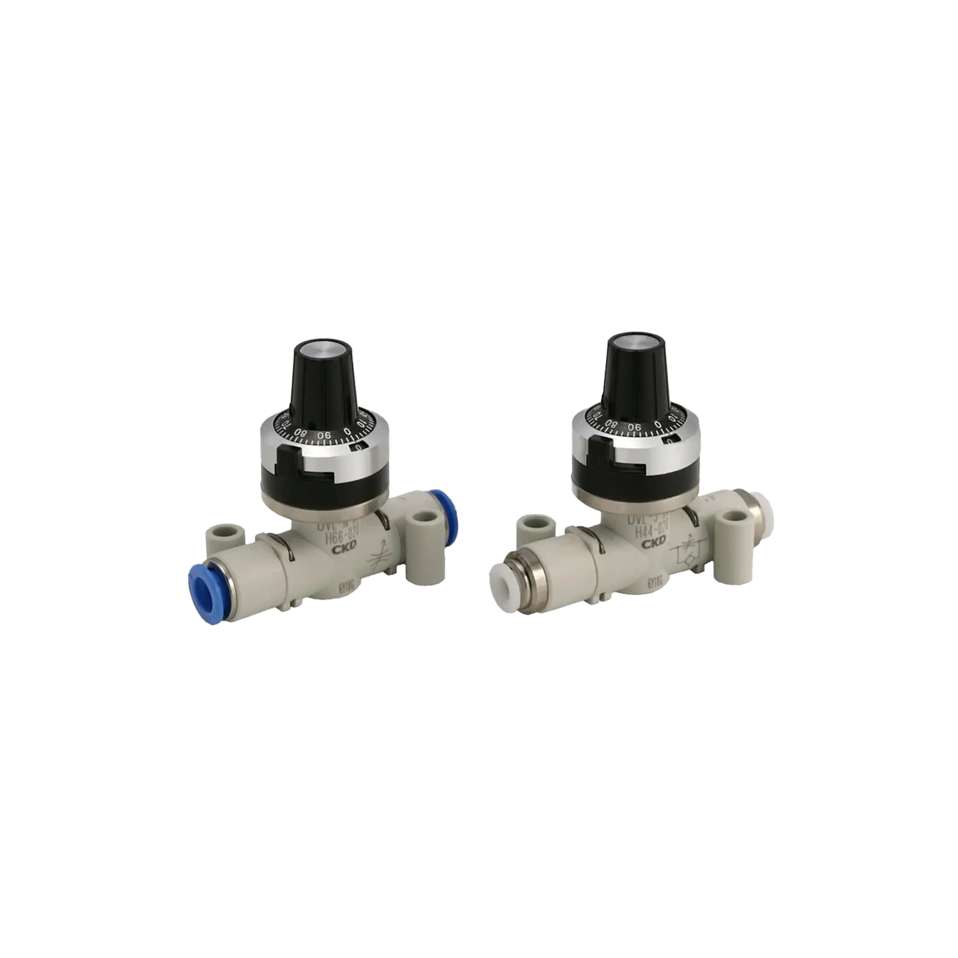 Drossel-Rückschlagventil mit Skala, Serie DVL