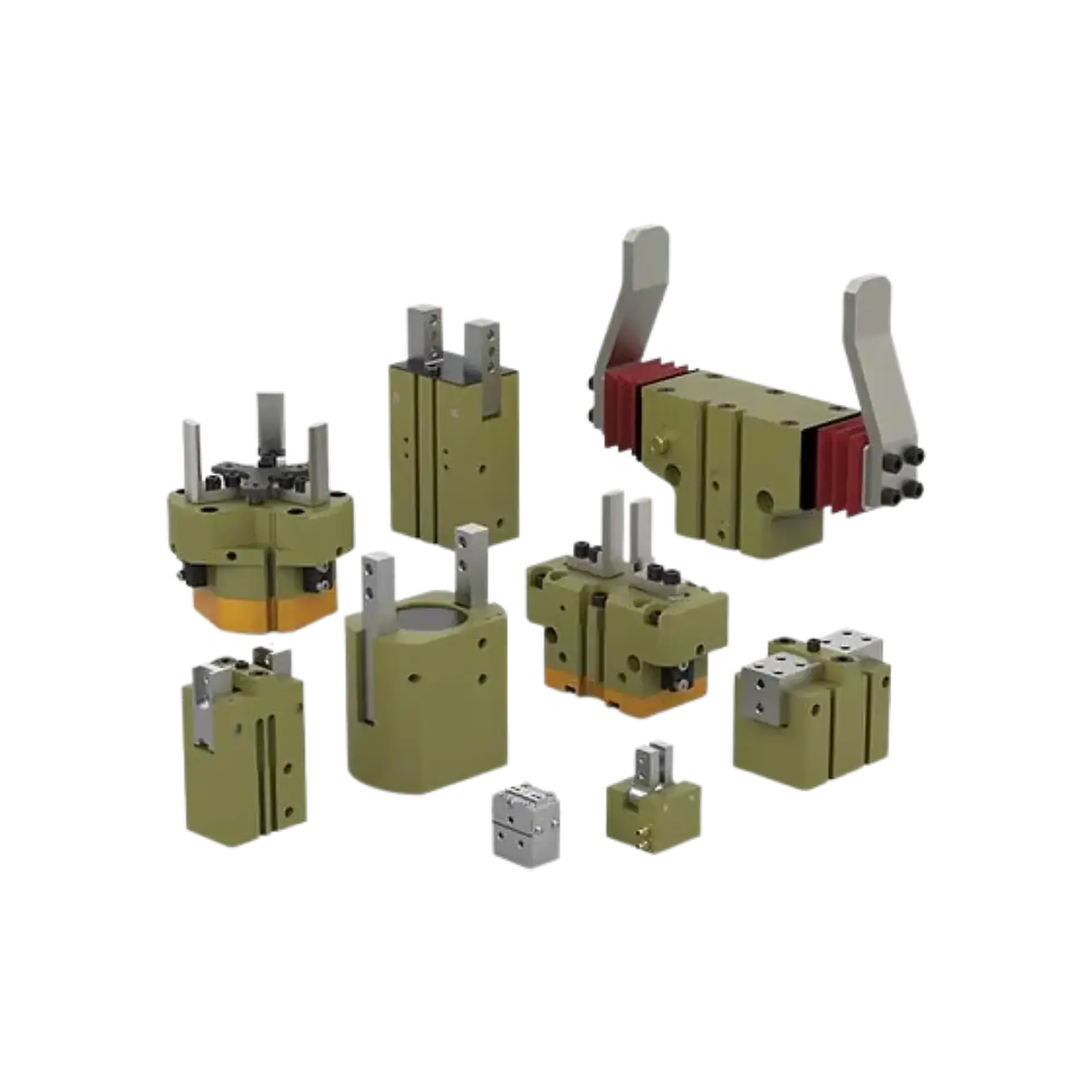 2-Jaw Parallel Pneumatic Grippers
