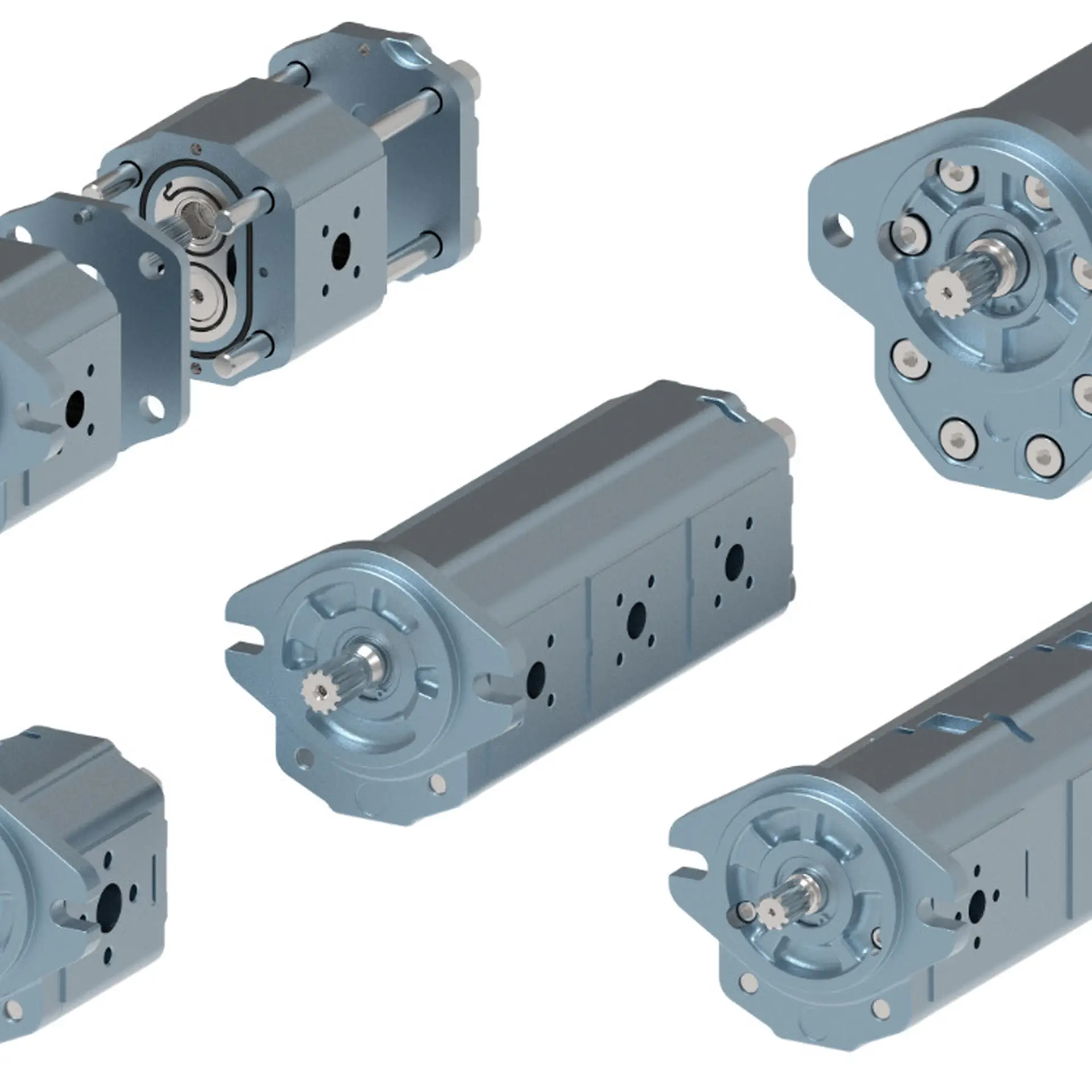 Gear pumps