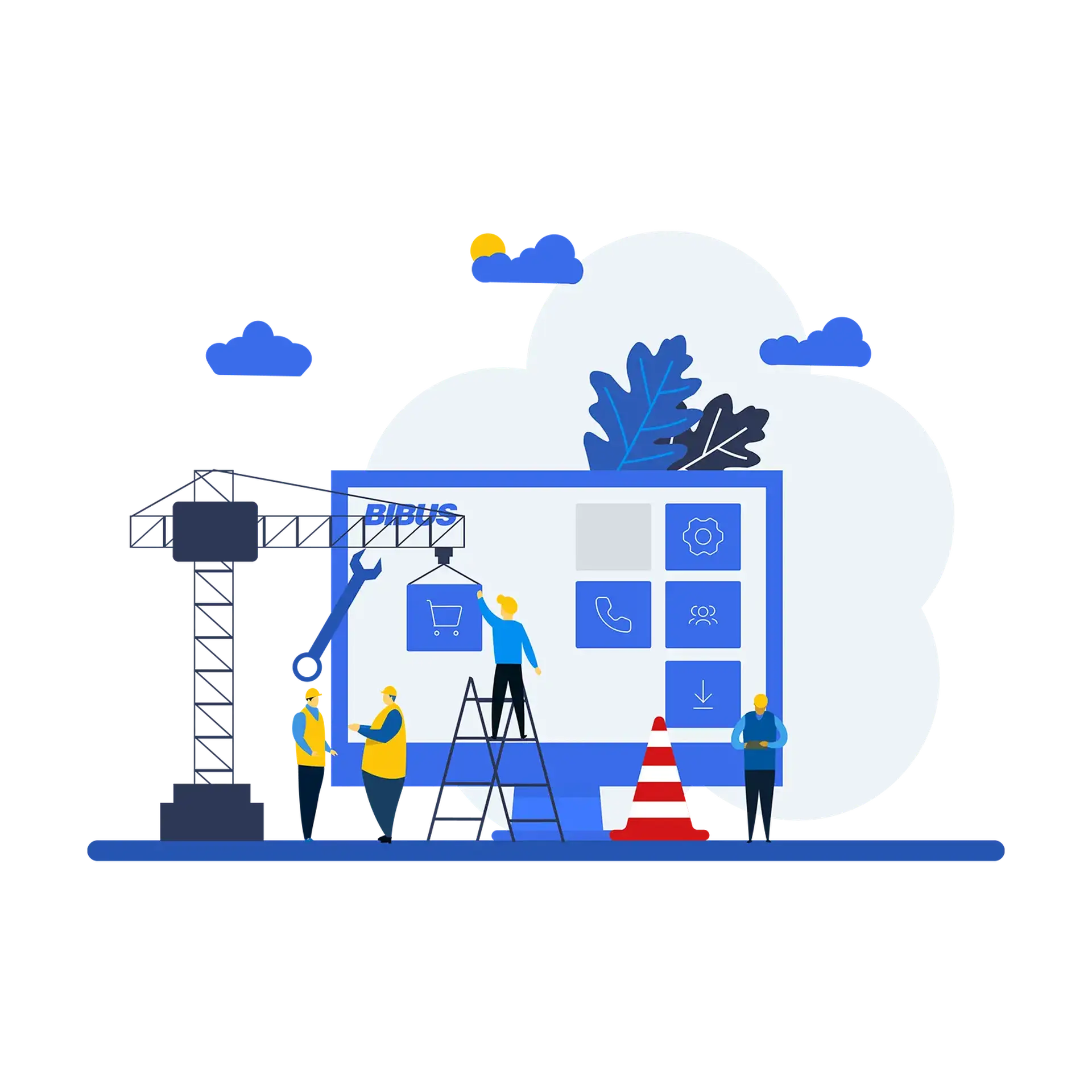 Product catalogue in progress