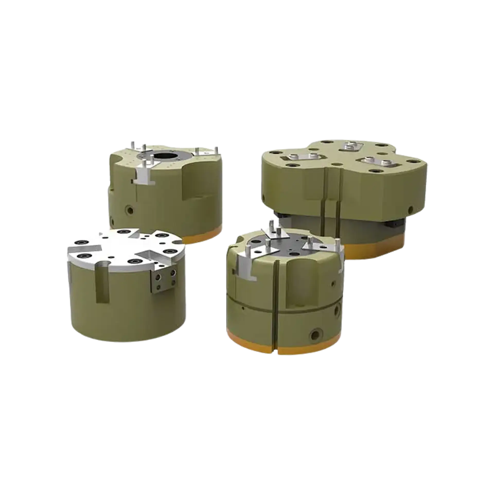 3-Jaw Parallel Pneumatic Grippers