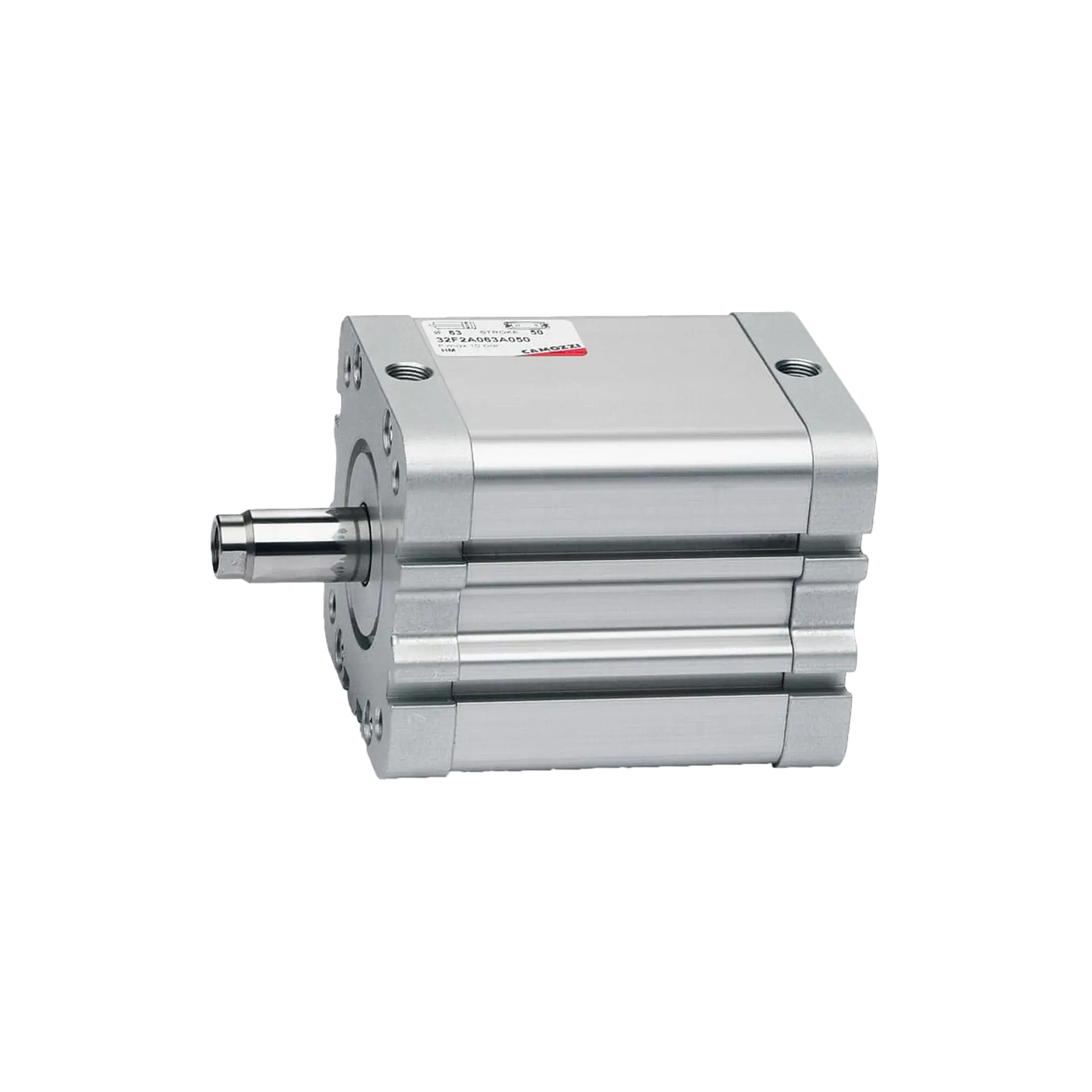 Compact pneumatic cylinders