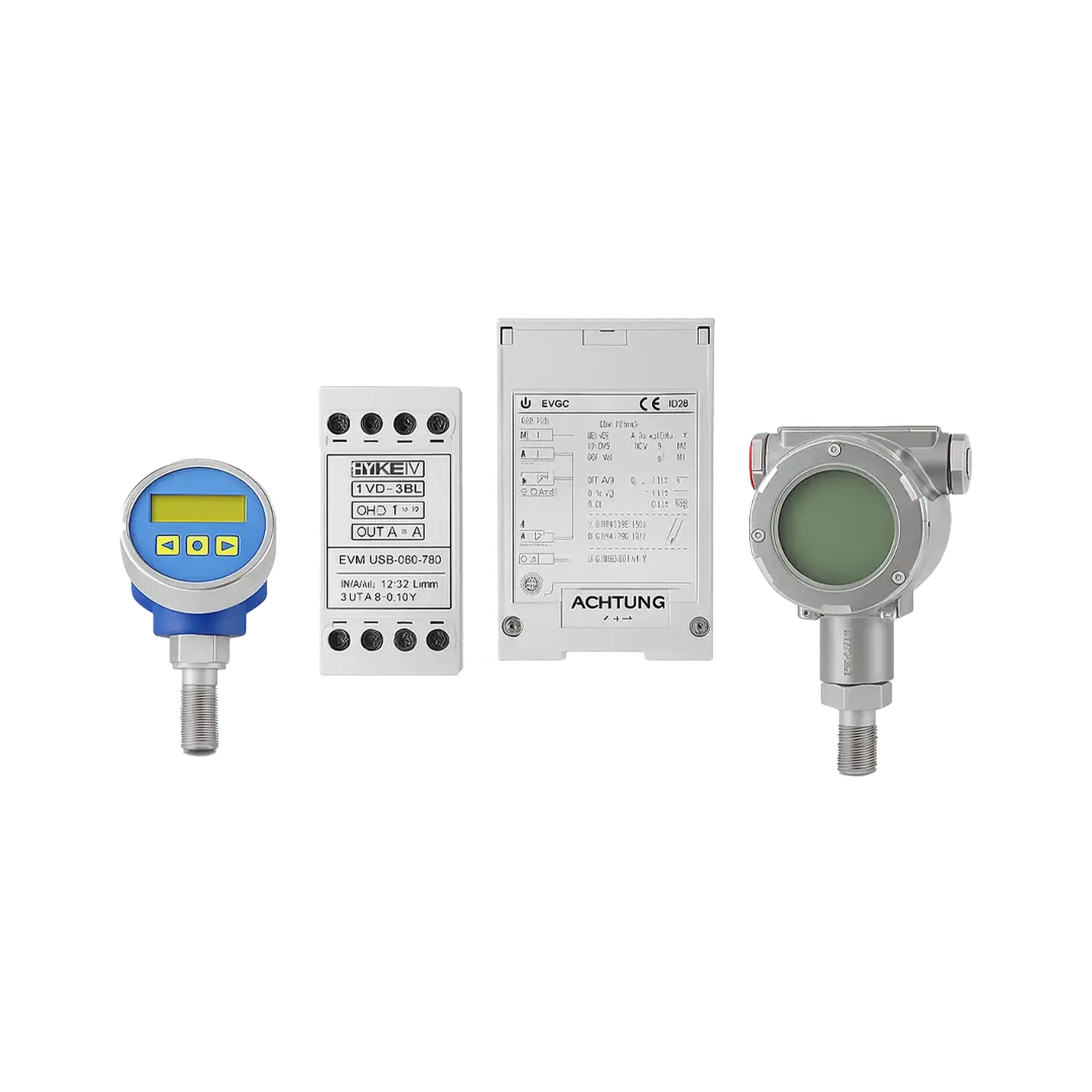 Snímače, zesilovače, vyhodnocovací elektronika a další příslušenství
