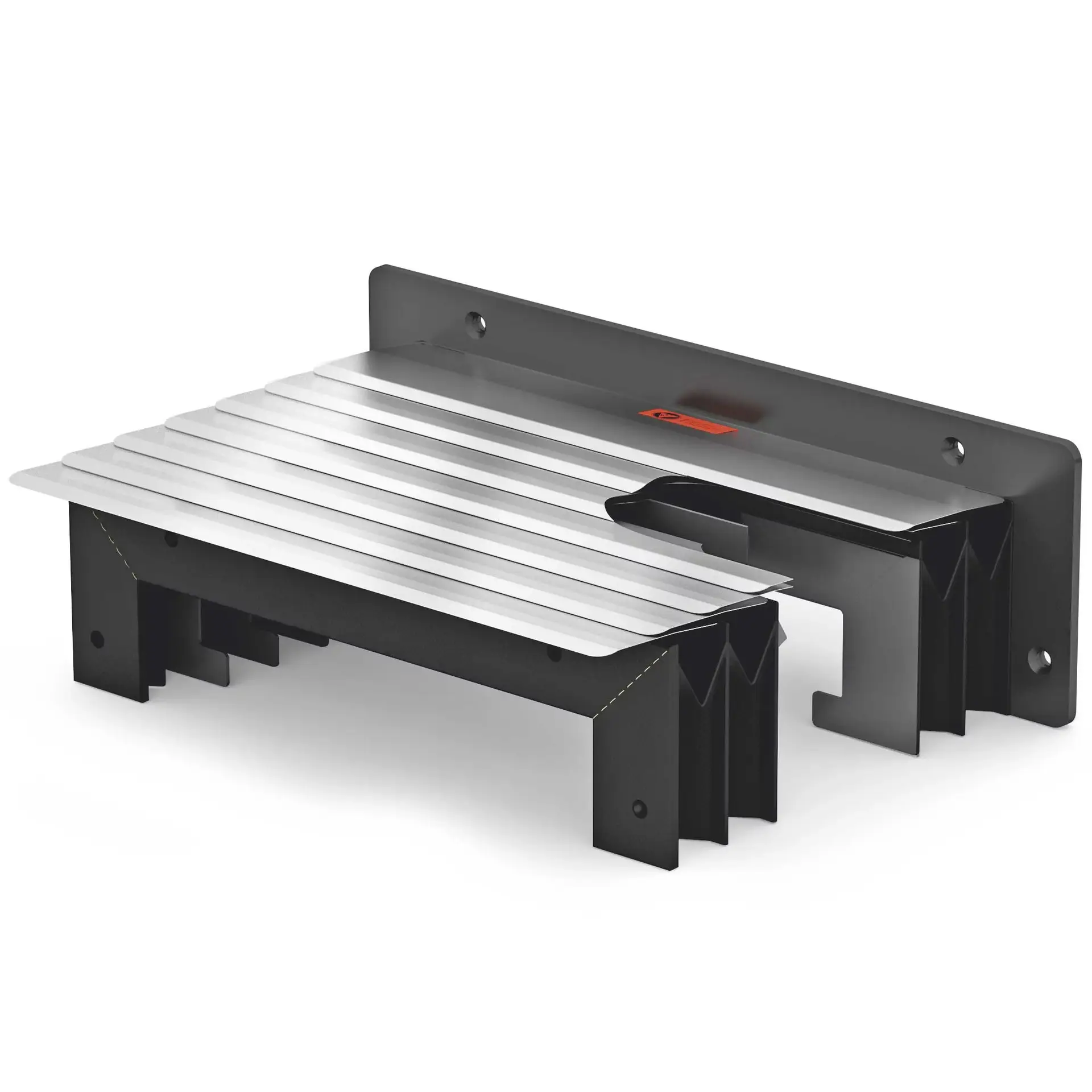 Thermogeschweißter Faltenbalg mit fest montierten Lamellen