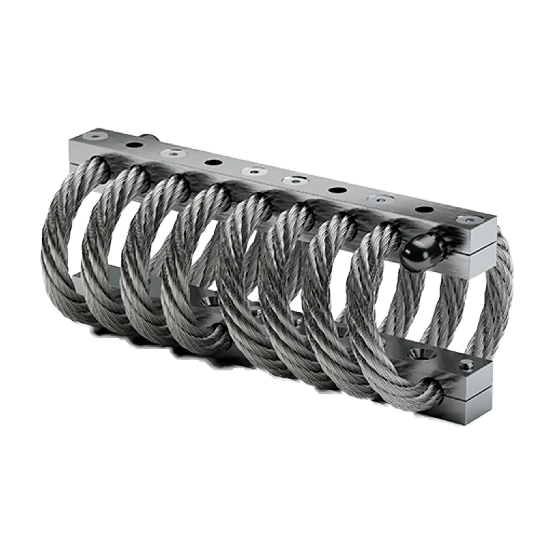 Wire rope isolators