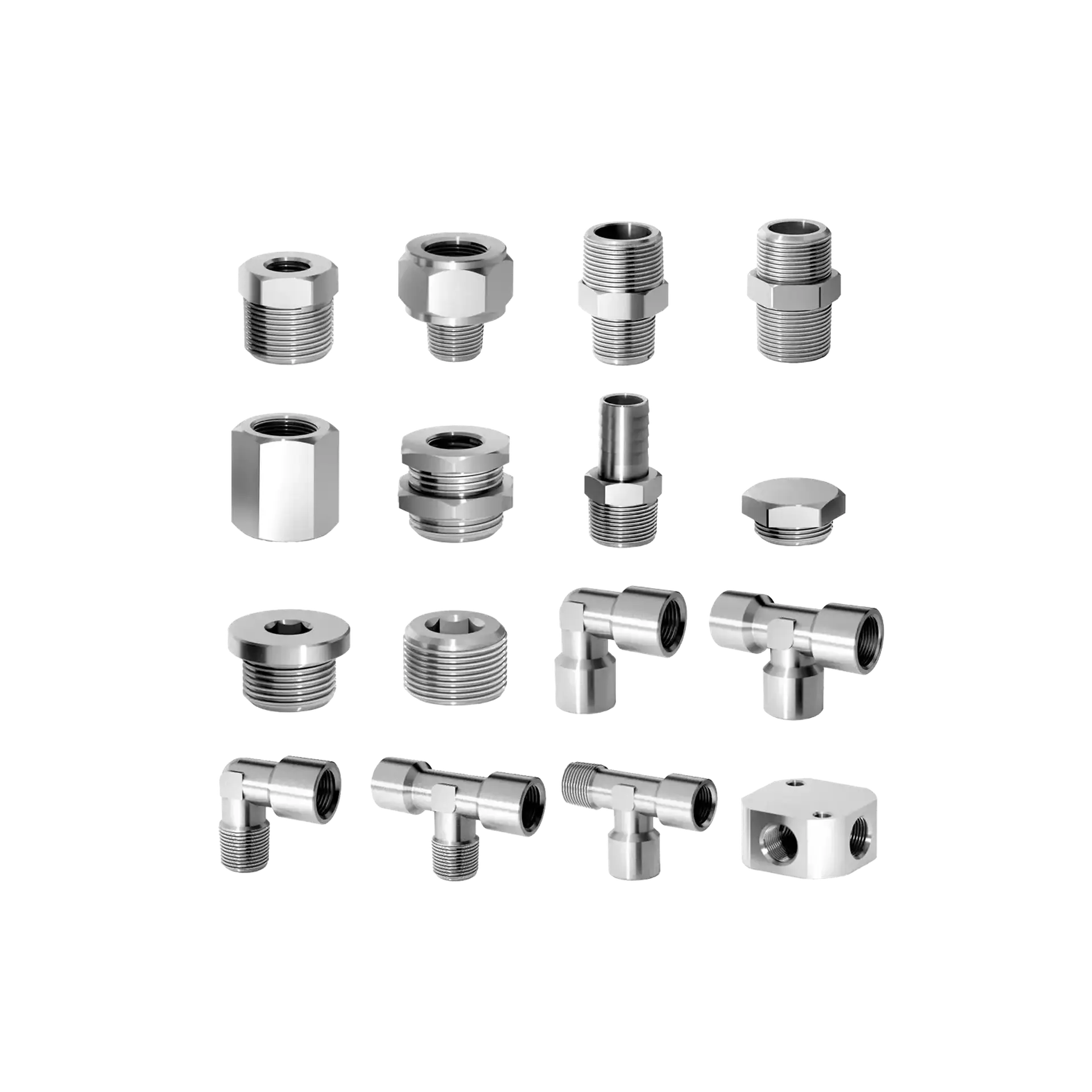 Rohrfittings aus Edelstahl 316L
