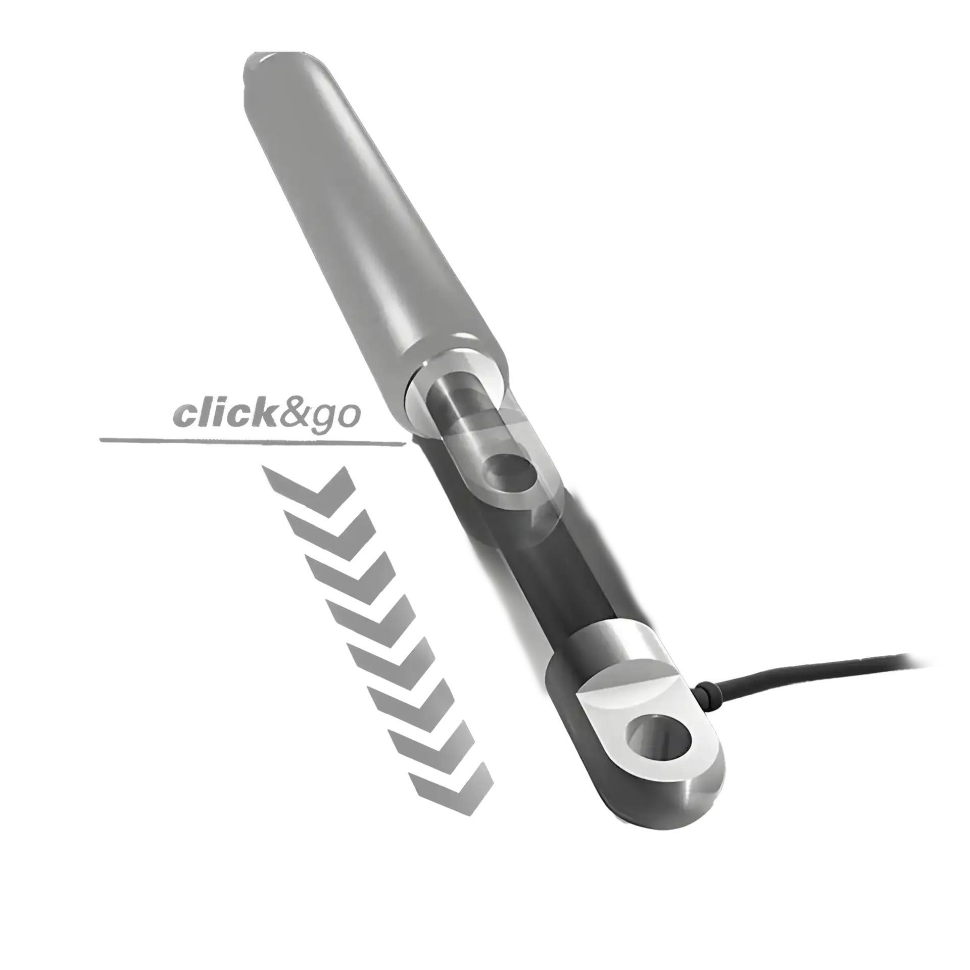 Plynová pružina „Click & Go“