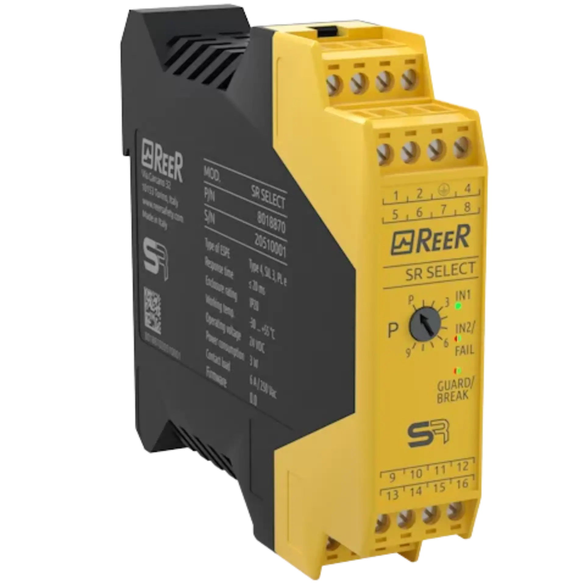 SR SELECT Safety interface