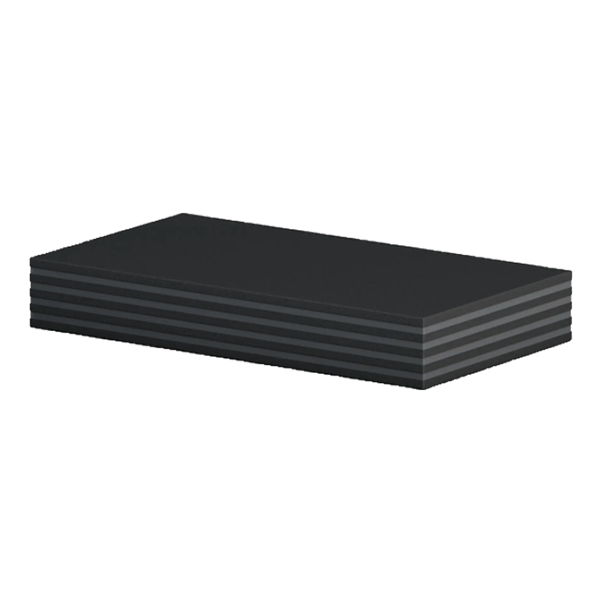 PAD fibre and elastomer plates