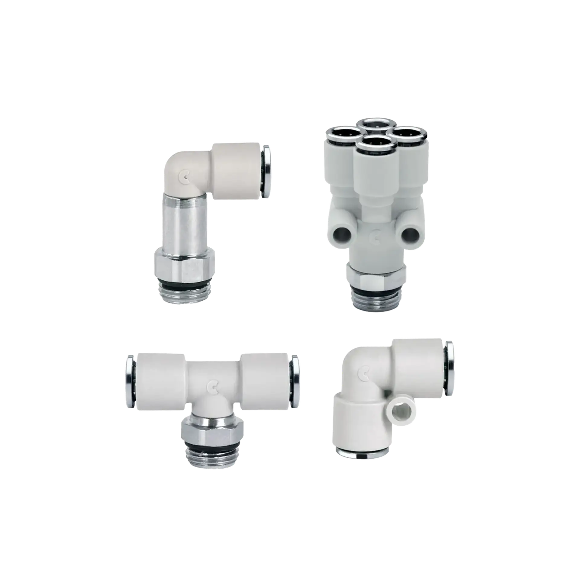 Serie 7000 Fluidics - Steckverschraubungen zur Wasserkühlung