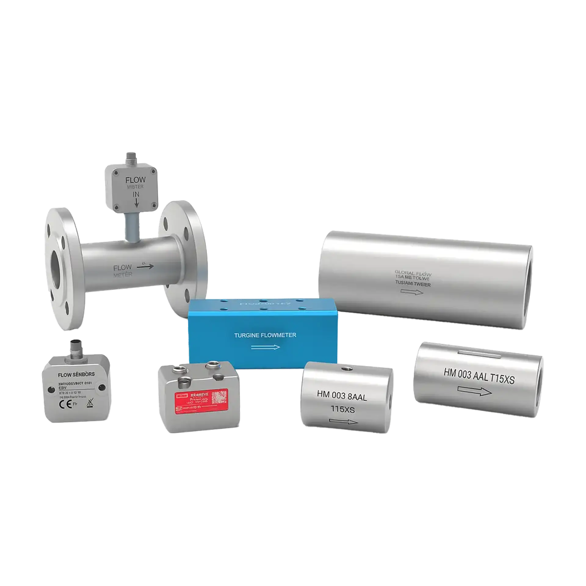 Turbínové průtokoměry