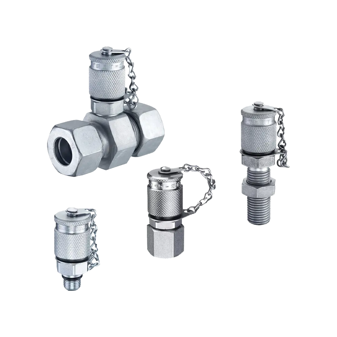 Zkušební a měřící spojky, adaptéry