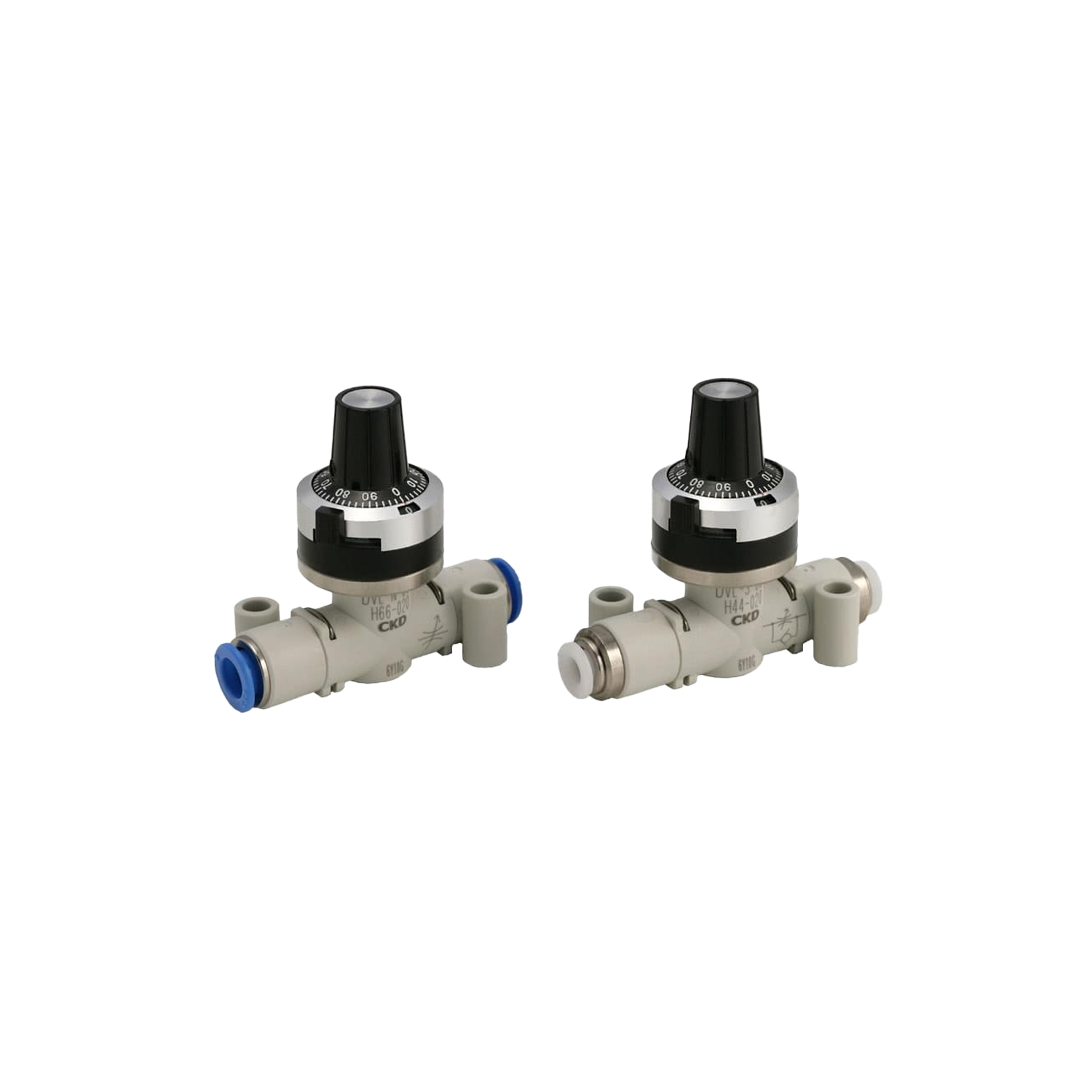 Drossel-Rückschlagventil mit Skala, Serie DVL