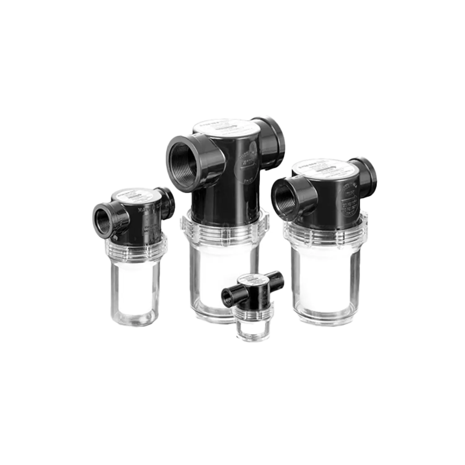 Plastic vacuum filter