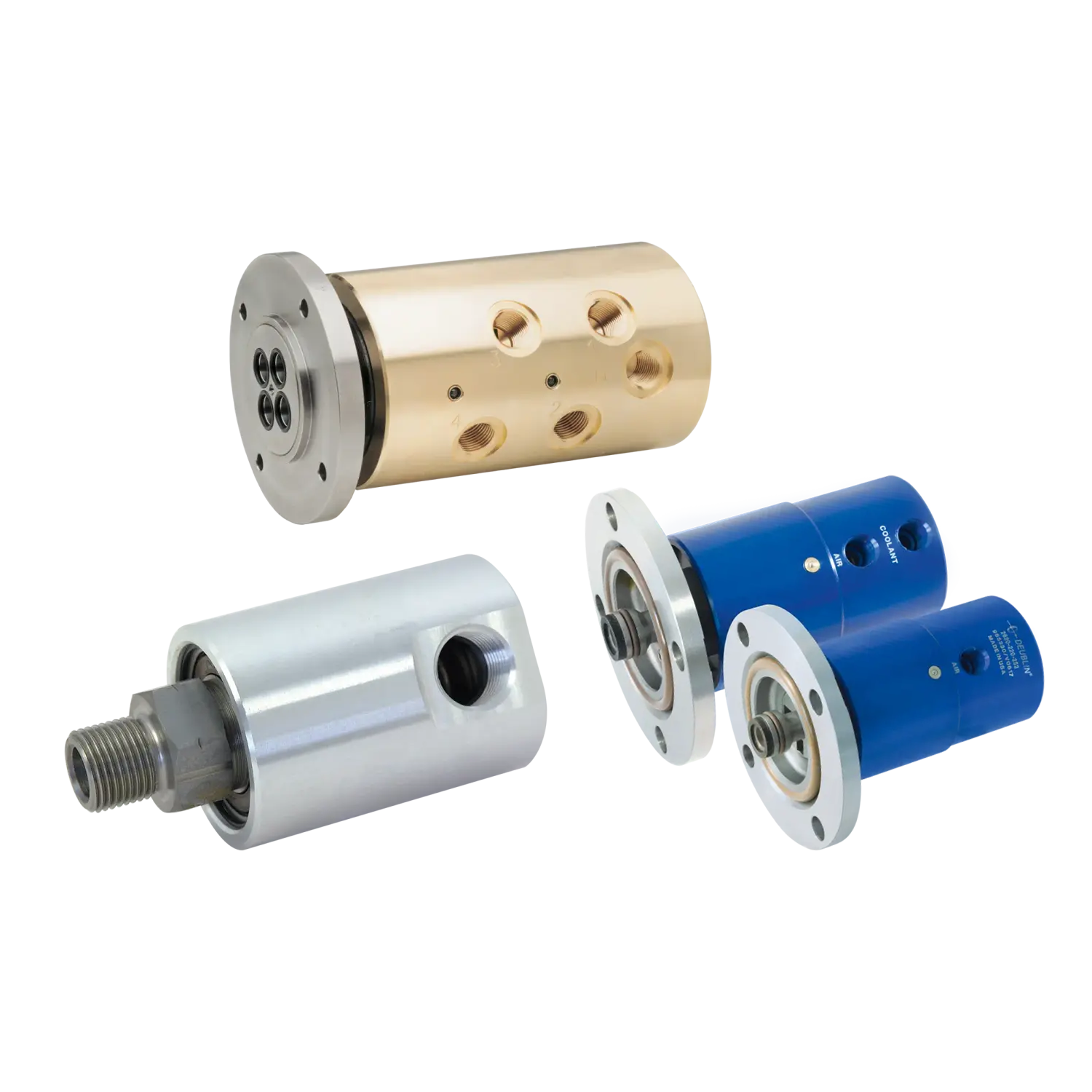 Rotační přívody pro vzduch a hydrauliku