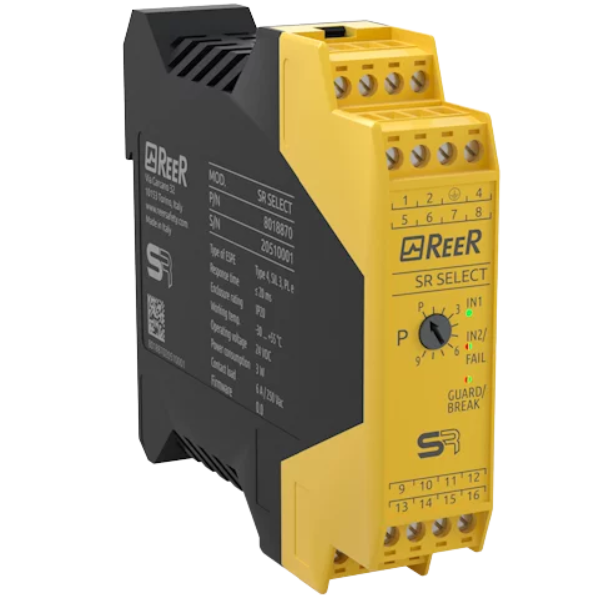 SR SELECT Safety interface
