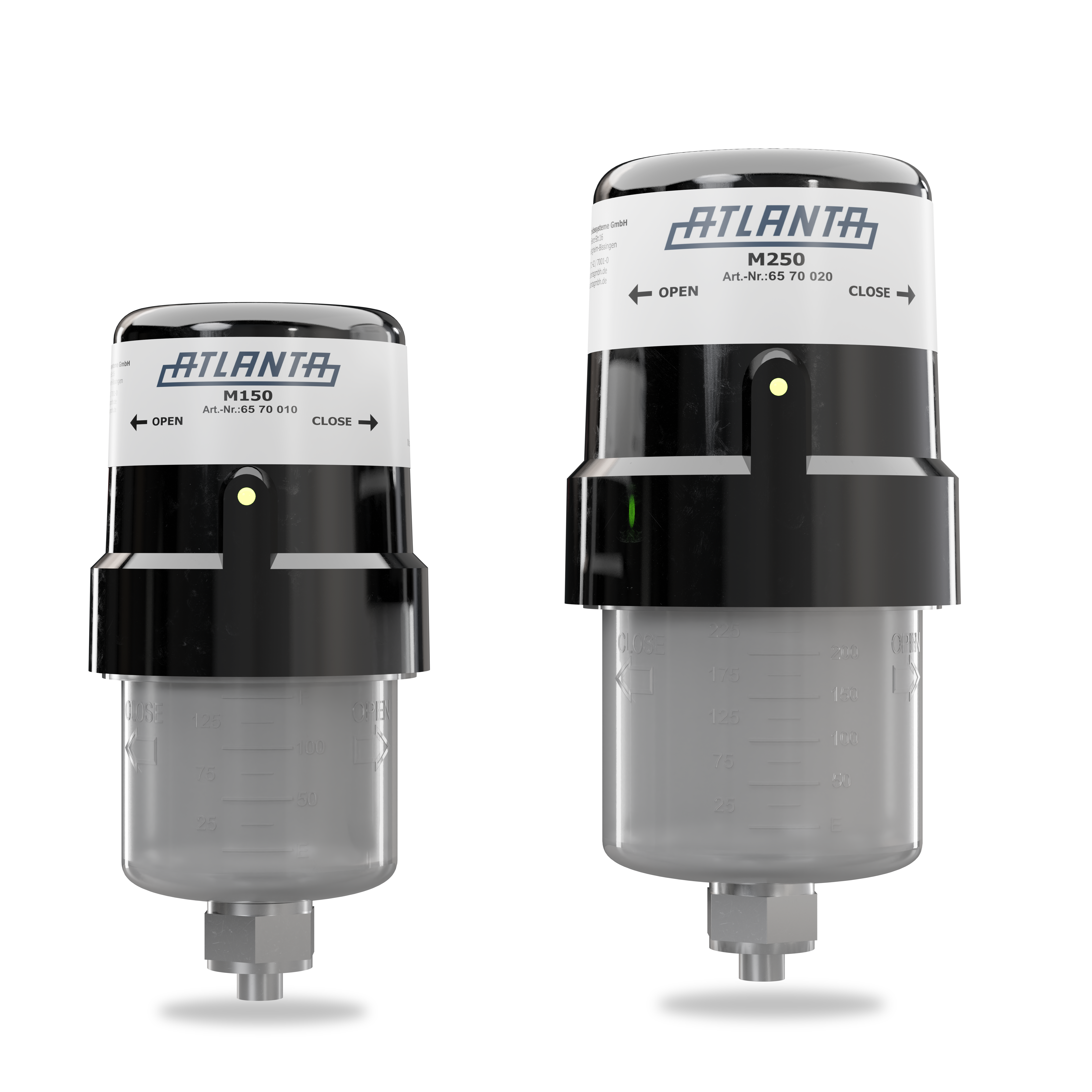 Schmiersystem Typ M60, M150, M250