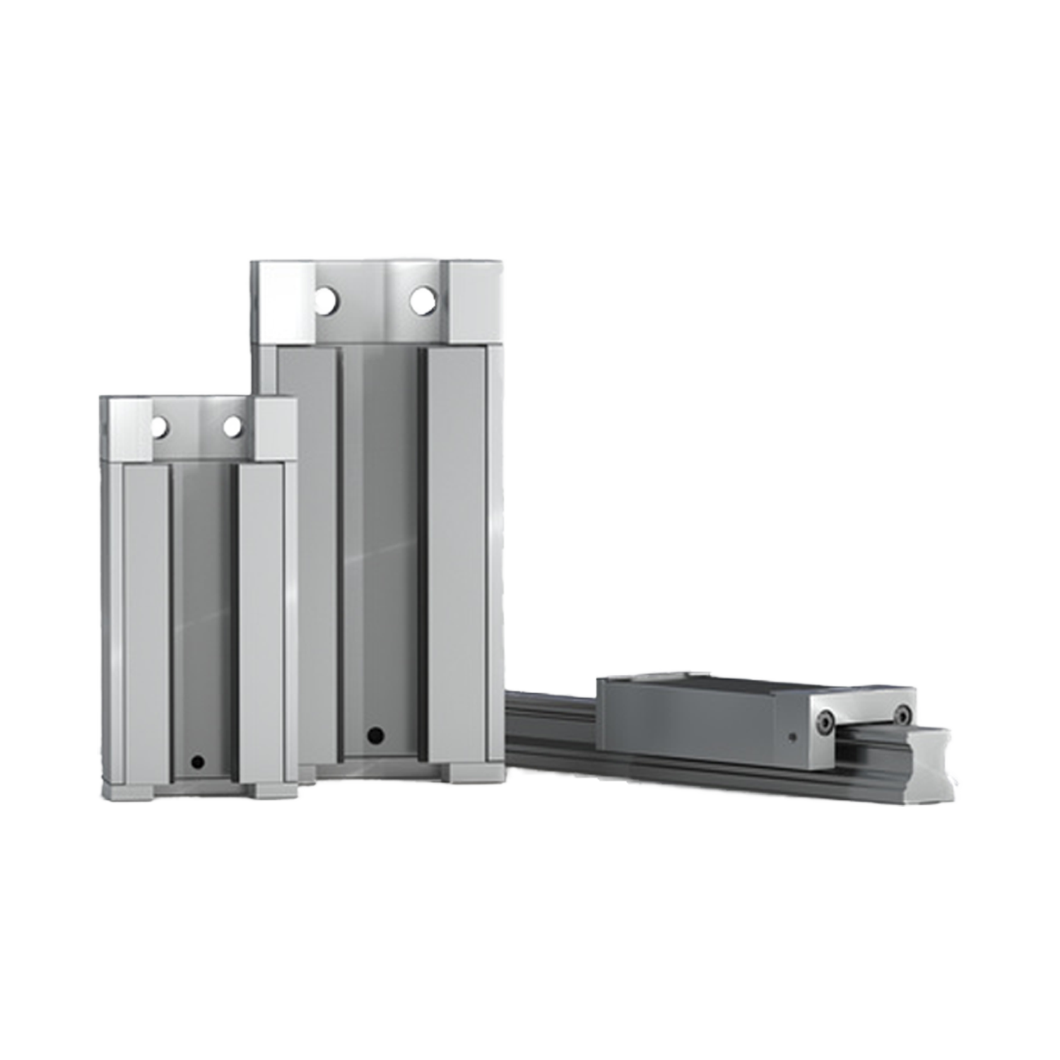 Pneumatic Profile Rail Clamps