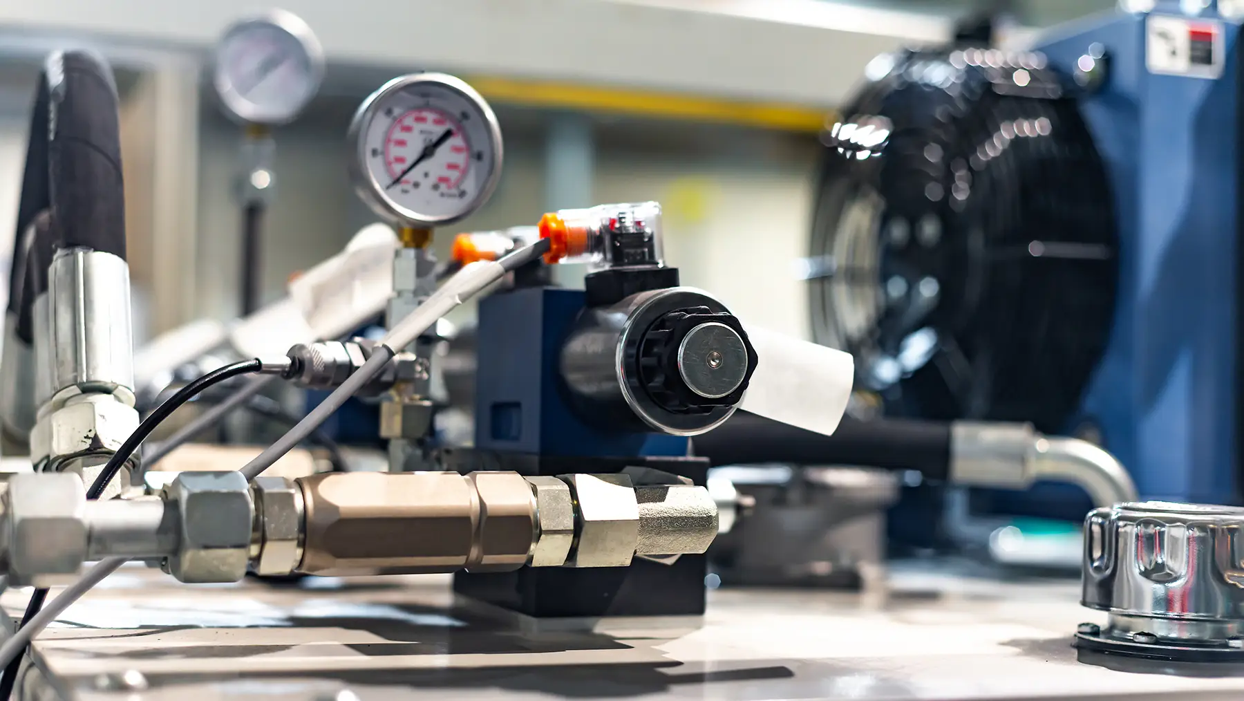 Hydraulic-power-unit-mechanical-valve