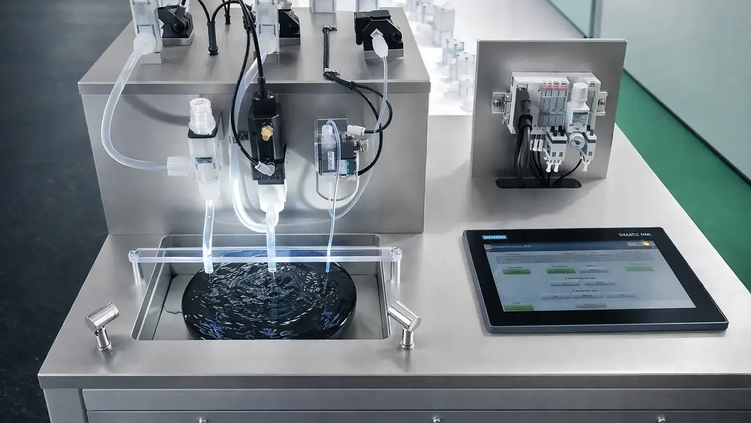 Präzise Chemikalienversorgung in der Halbleiterfertigung