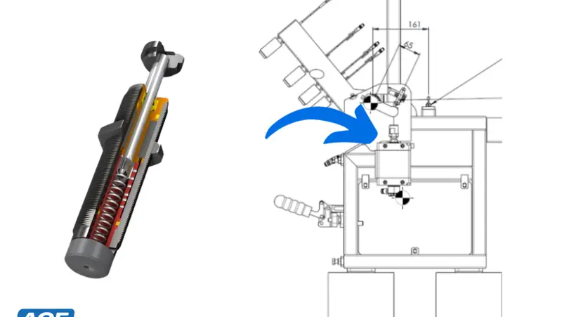 precise end-of-stroke damping without rebound BIBUS France