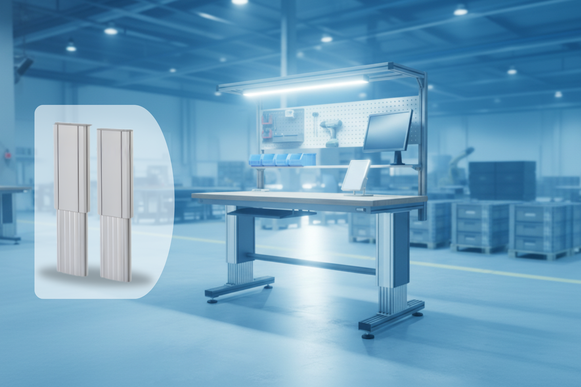 Colonnes-électriques-télescopiques-Hexalift-BIBUS-France