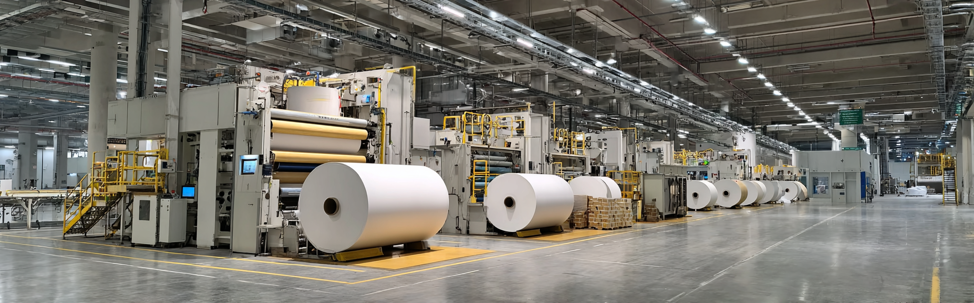 Tiskařské, papírenské a zpracovatelské linky