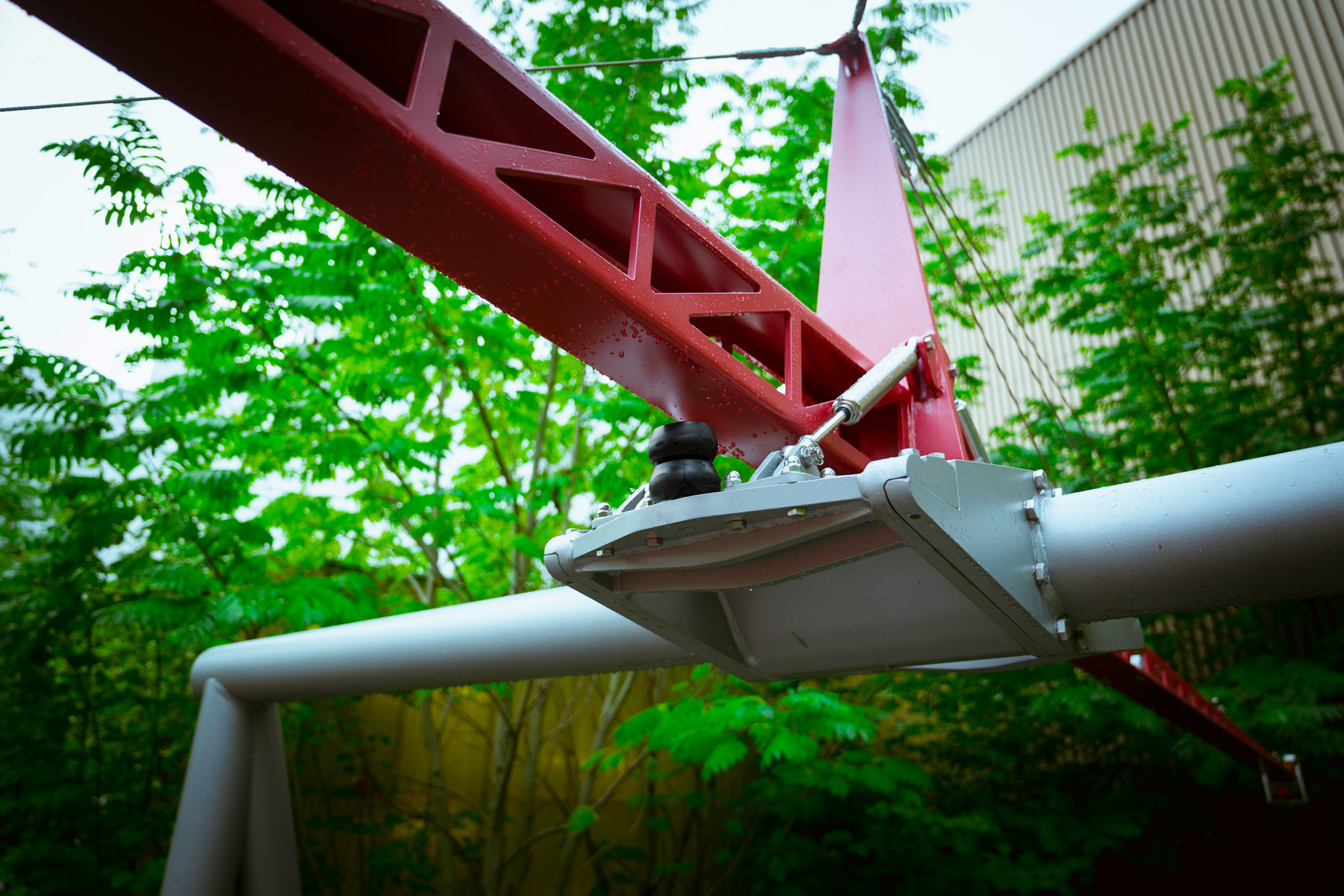 ACE Dämpfer optimieren Hebelexperiment im Technorama Winterthur